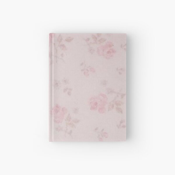 Pink pastel rose coquette print  Hardcover Journal for Sale by  Cronchyfrog11