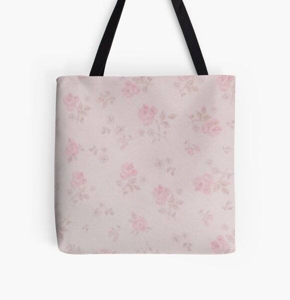 Pink pastel rose coquette print  Tote Bag for Sale by