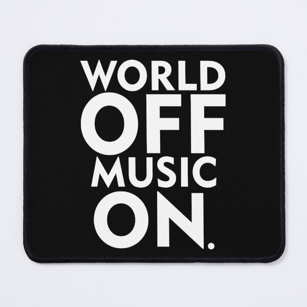 Item preview, World Off Music On designed and sold by TheArtism.
