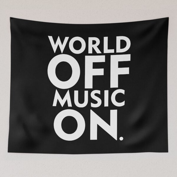 Item preview, World Off Music On designed and sold by TheArtism.