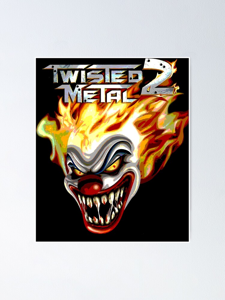 Twisted Metal 2 (Black) Classic T-Shirt.png