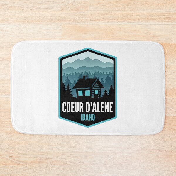 Item preview, Coeur D'Alene Idaho Mountain Town Cabin designed and sold by HalpinDesign.