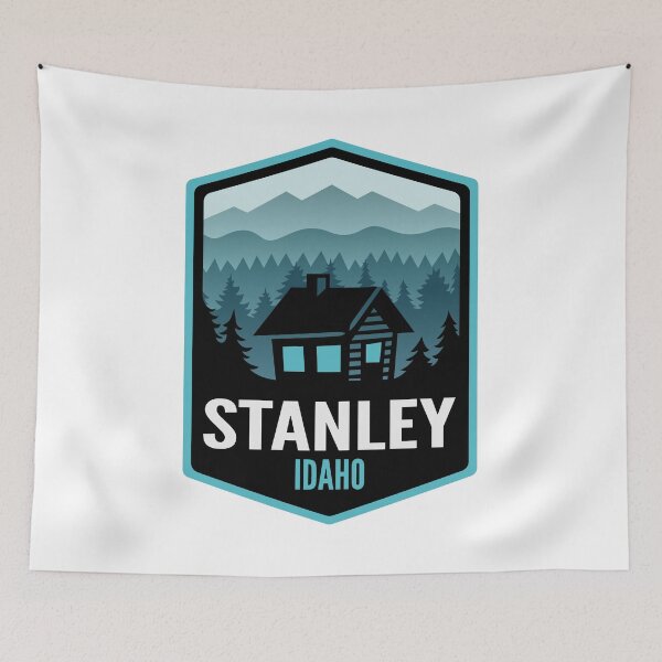 Item preview, Stanley Idaho Mountain Town Cabin designed and sold by HalpinDesign.