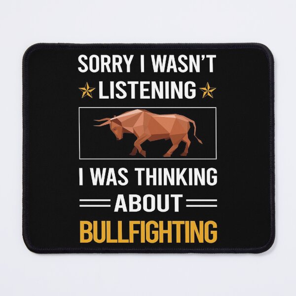 Item preview, Funny Listening Bullfighting Bullfight Bullfighter designed and sold by fatherbarliman.
