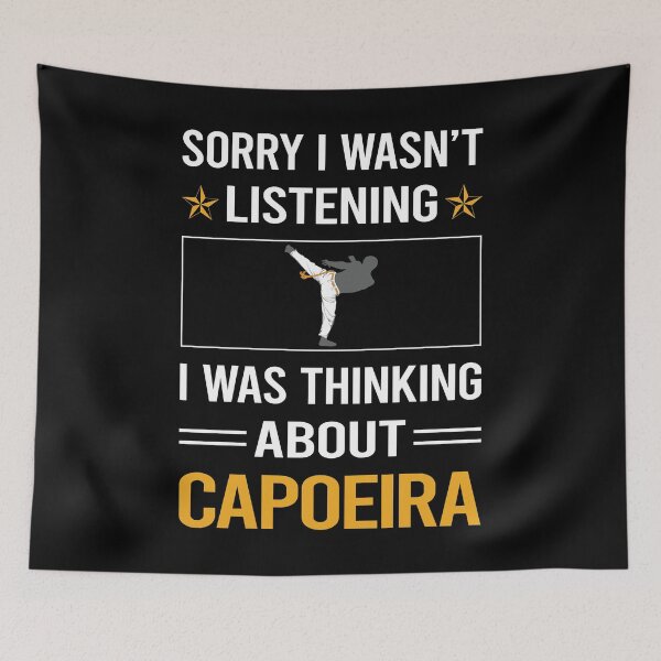 Item preview, Funny Listening Capoeira designed and sold by fatherbarliman.
