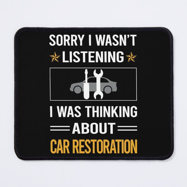 Item preview, Funny Listening Car Restoration designed and sold by fatherbarliman.