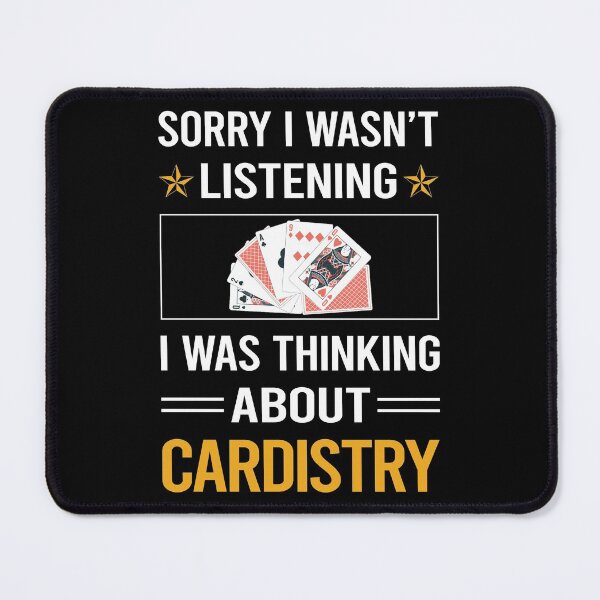 Item preview, Funny Listening Cardistry Cardist designed and sold by fatherbarliman.