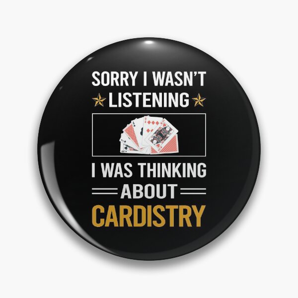 Item preview, Funny Listening Cardistry Cardist designed and sold by fatherbarliman.