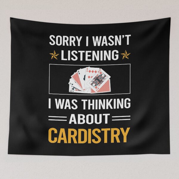Item preview, Funny Listening Cardistry Cardist designed and sold by fatherbarliman.