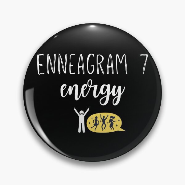 Item preview, Enneagram Type 7 Seven The Enthusiast designed and sold by expatessentials.