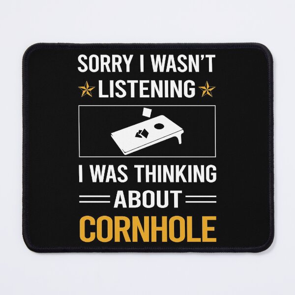 Item preview, Funny Listening Cornhole designed and sold by fatherbarliman.
