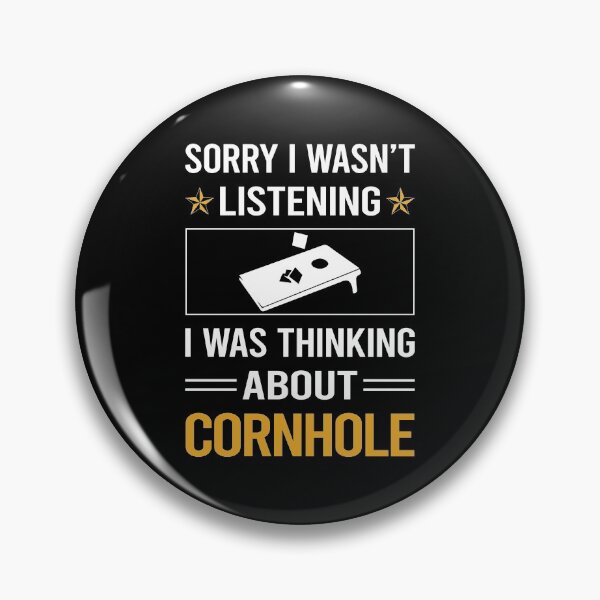 Item preview, Funny Listening Cornhole designed and sold by fatherbarliman.