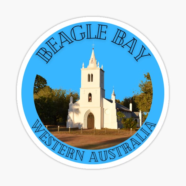 "Beagle Bay I" Sticker for Sale by BaronPhil Redbubble