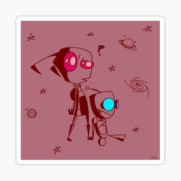 Item preview, Invader Zim  designed and sold by xSpace101x.