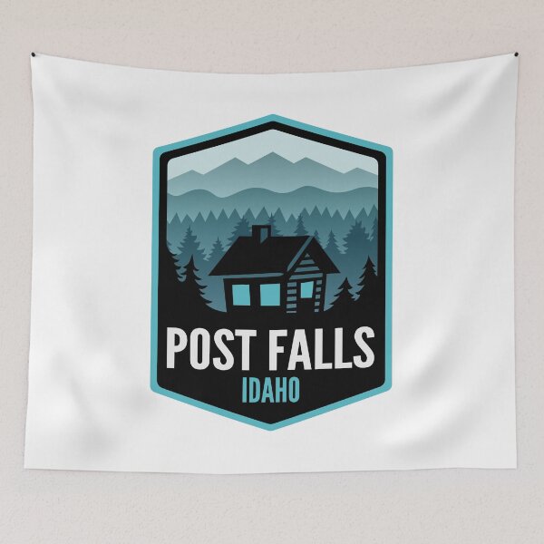 Item preview, Post Falls Idaho Mountain Town Cabin designed and sold by HalpinDesign.