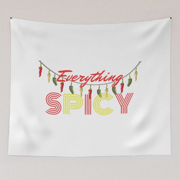 Item preview, Everything Spicy - chilies designed and sold by Kinkalow.