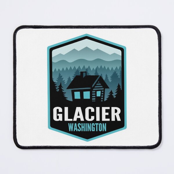 Item preview, Glacier Washington Mountain Town Cabin designed and sold by HalpinDesign.