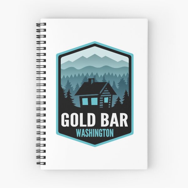 Item preview, Gold Bar Washington Mountain Town Cabin designed and sold by HalpinDesign.