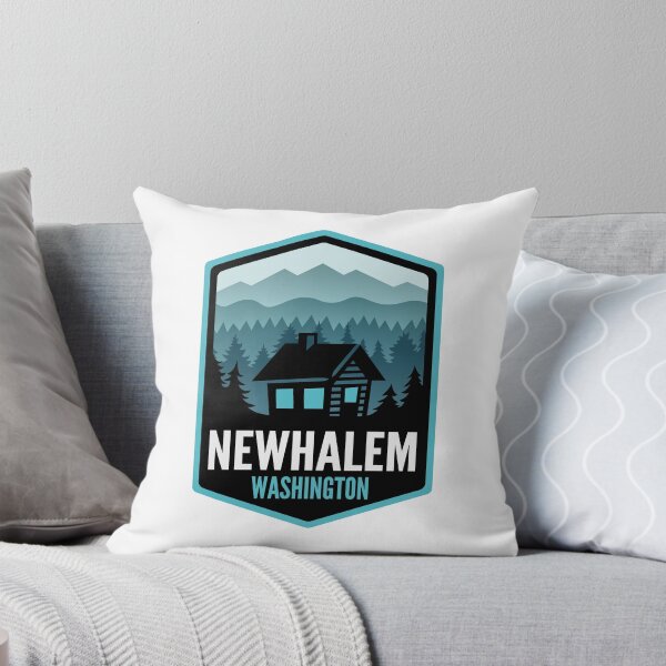 Item preview, Newhalem Washington Mountain Town Cabin designed and sold by HalpinDesign.