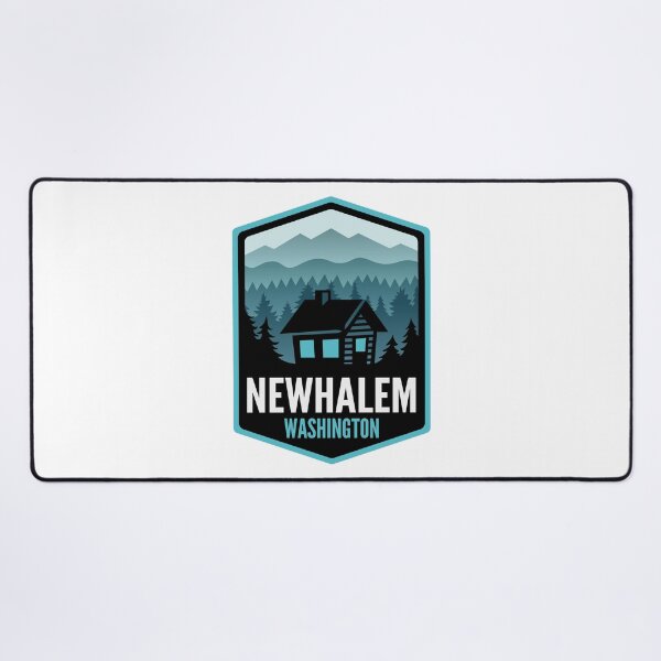 Item preview, Newhalem Washington Mountain Town Cabin designed and sold by HalpinDesign.