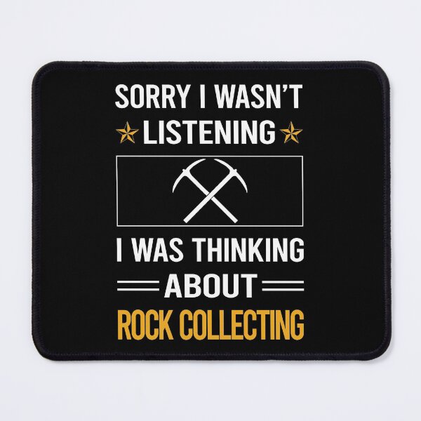 Item preview, Funny Listening Rock Collecting Rocks Rockhound Rockhounding designed and sold by jiggleterrified.