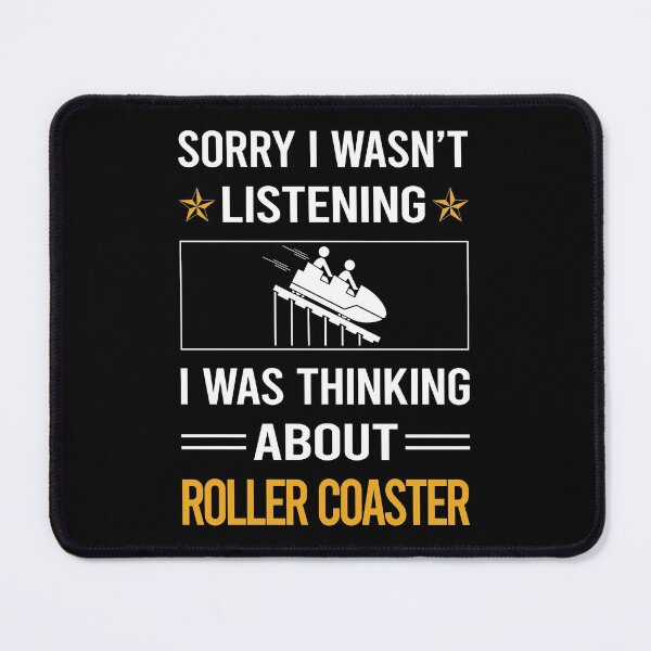 Item preview, Funny Listening Roller Coaster Coasters Rollercoaster designed and sold by jiggleterrified.