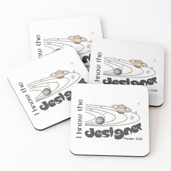 Item preview, Christian Design - I know the Designer - Psalm 33:6 designed and sold by simplydesignart.