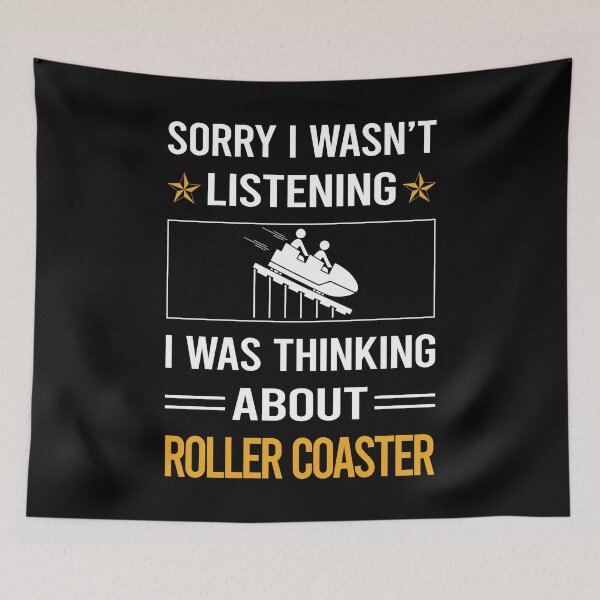 Item preview, Funny Listening Roller Coaster Coasters Rollercoaster designed and sold by jiggleterrified.