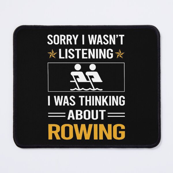 Item preview, Funny Listening Rowing Row Rower designed and sold by jiggleterrified.