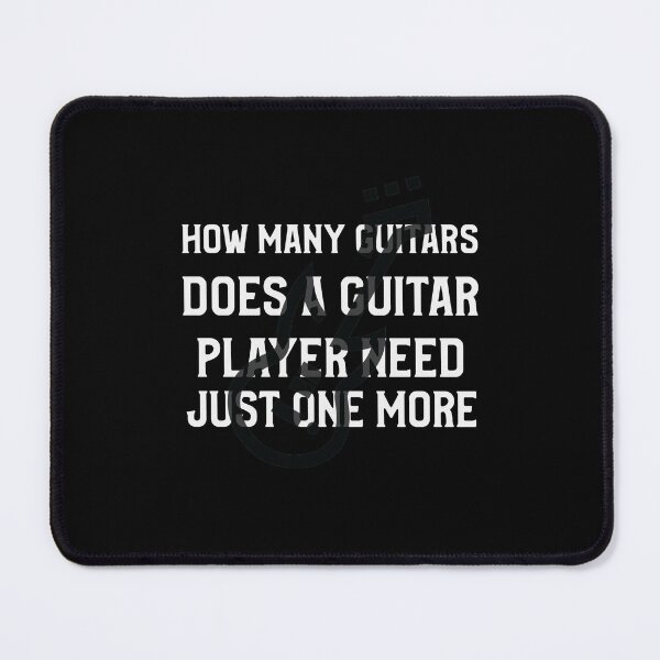 Item preview, How Many Guitars Does A Guitar Player Need Just One More designed and sold by HStudioPrints.