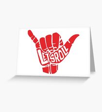 Lets Roll Brazilian Jiu-Jitsu Greeting Card
