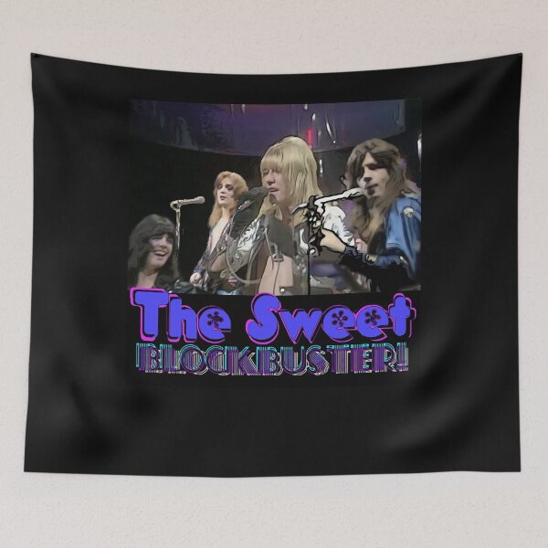 Item preview, Le Sweet Blockbuster - fond noir T-shirt classique designed and sold by Cassagginson.