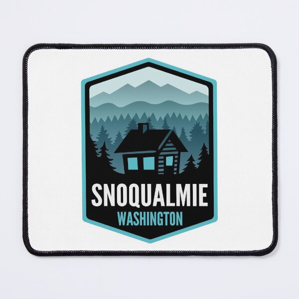 Item preview, Snoqualmie Washington Mountain Town Cabin designed and sold by HalpinDesign.