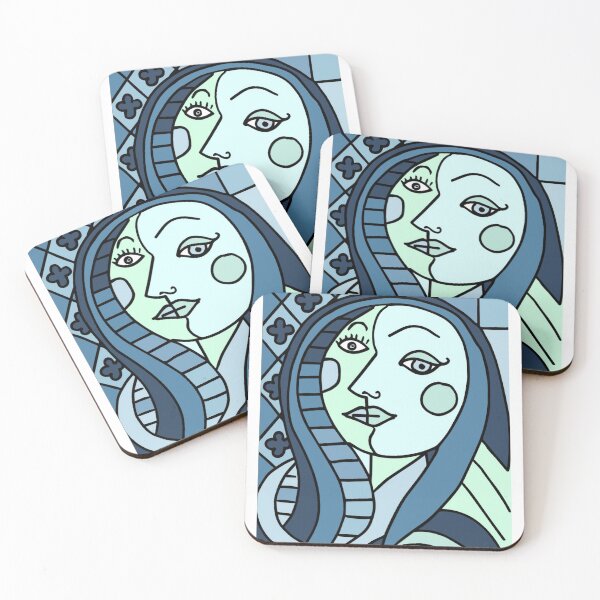 Item preview, portrait cubism designed and sold by MGphotoart.
