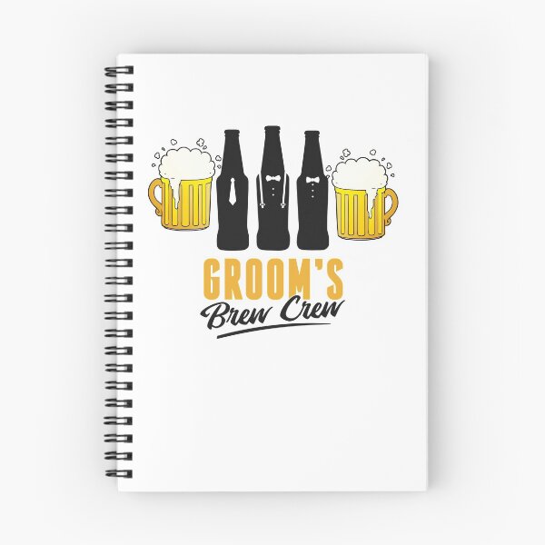 Item preview, Groom's Brew Crew designed and sold by Thanineemedia.