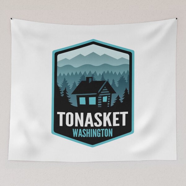 Item preview, Tonasket Washington Mountain Town Cabin designed and sold by HalpinDesign.