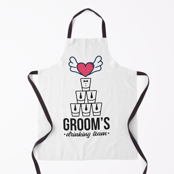 Item preview, Groom's drinking team designed and sold by Thanineemedia.