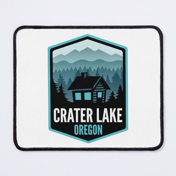 Item preview, Crater Lake Oregon Mountain Town Cabin designed and sold by HalpinDesign.