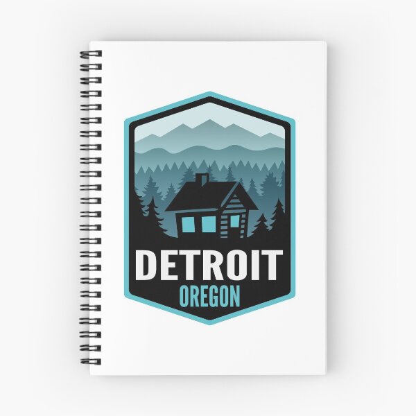 Item preview, Detroit Oregon Mountain Town Cabin designed and sold by HalpinDesign.