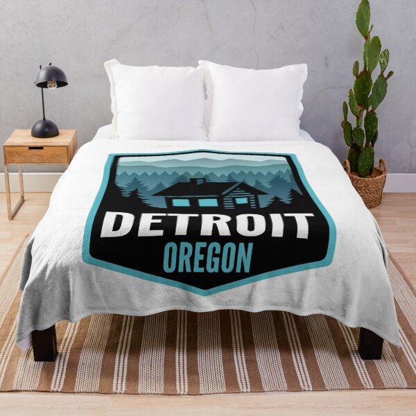 Item preview, Detroit Oregon Mountain Town Cabin designed and sold by HalpinDesign.