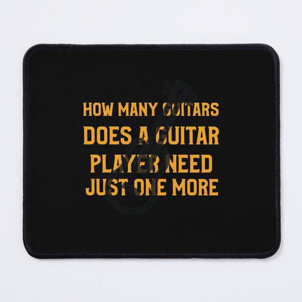 Item preview, How Many Guitars Does A Guitar Player Need Just One More designed and sold by HStudioPrints.