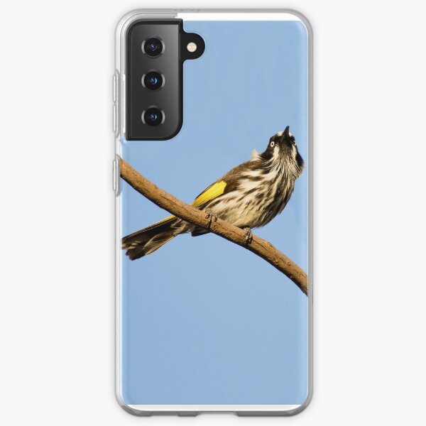 New Holland Honey-Eater - Spring Sky Coque souple Samsung Galaxy