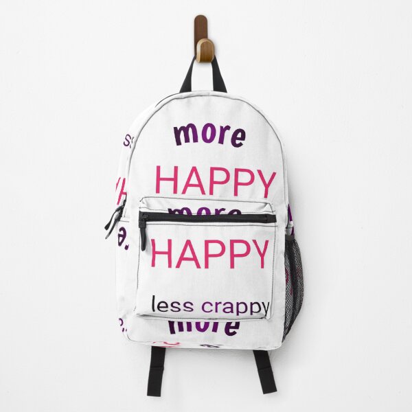 Item preview, Copy of More happy less crappy designed and sold by NGstil.