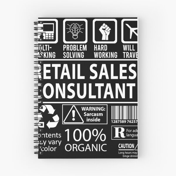 Item preview, Retail Sales Consultant T Shirt - MultiTasking Certified Job Gift Item Tee designed and sold by andahanson.