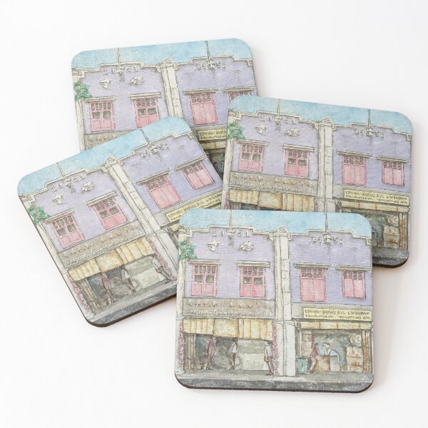 Item preview, 1951-1950, shophouses, Johor designed and sold by gordonartist1.