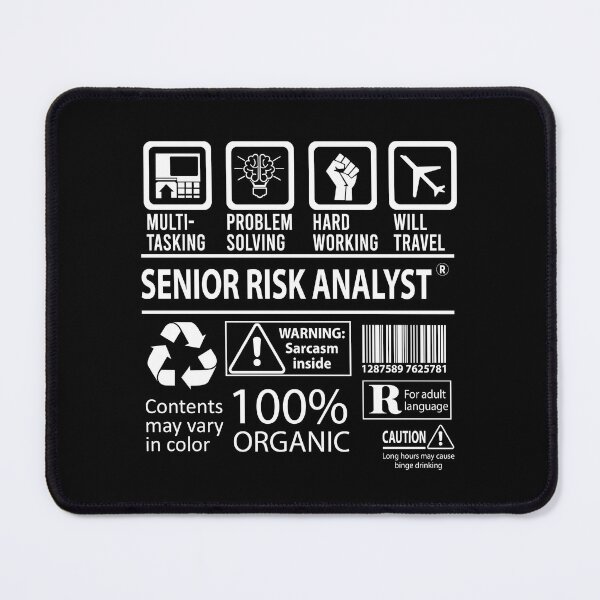 Item preview, Senior Risk Analyst T Shirt - MultiTasking Certified Job Gift Item Tee designed and sold by sabinacsnm.