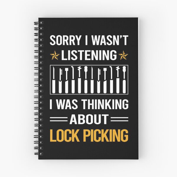Item preview, Funny Listening Lock Picking Pick Picker Lockpicking Lockpick Lockpicker Locksmith Locksmithing designed and sold by RandalDavis.