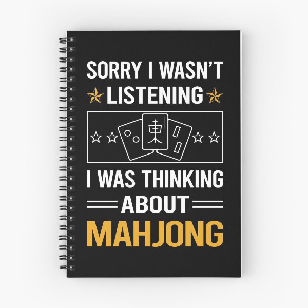 Item preview, Funny Listening Mahjong Majong Mah Jong Mah Jongg designed and sold by RandalDavis.