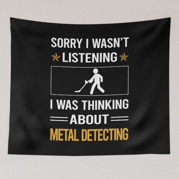 Item preview, Funny Listening Metal Detecting Detectorist designed and sold by RandalDavis.