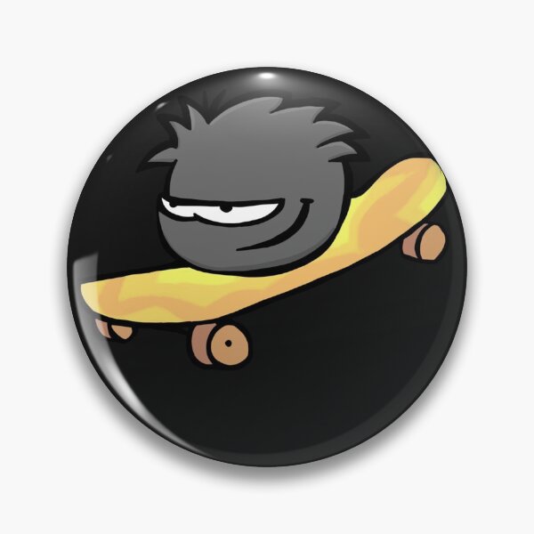 Item preview, Club penguin black puffle Sticker designed and sold by MoritzHemme.